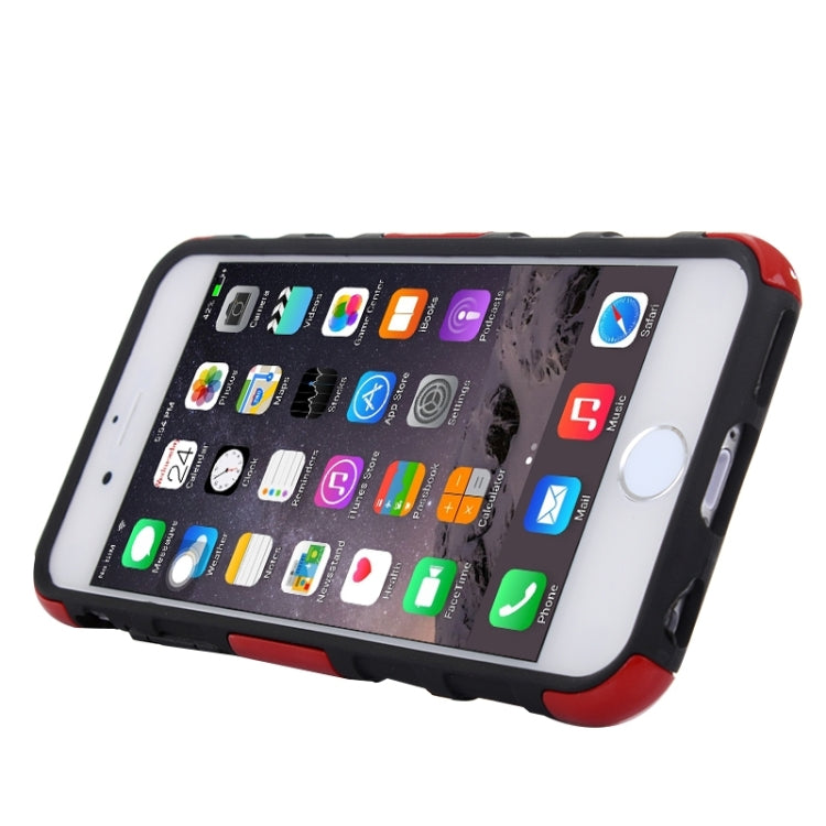 3D Sports Car Pattern PC + TPU Combination Case with Holder