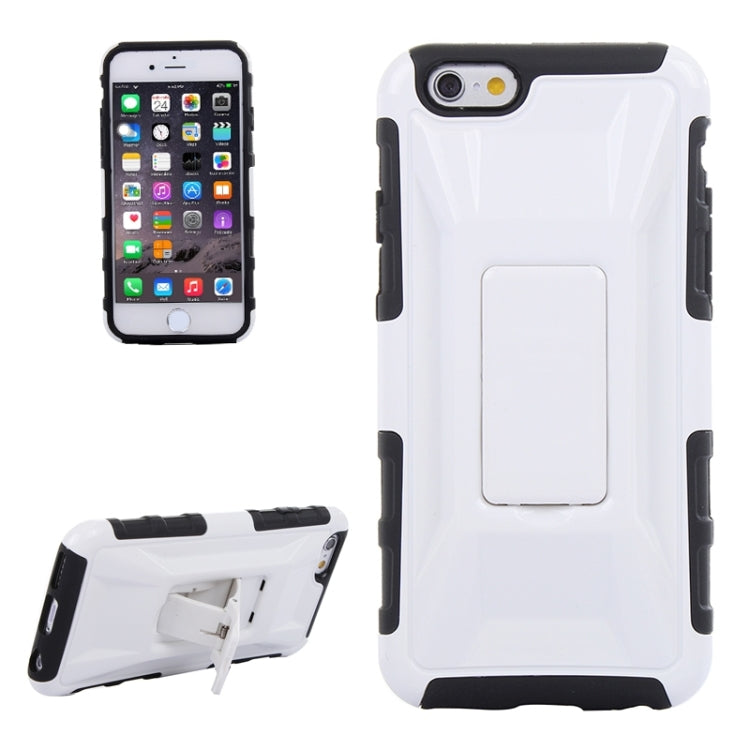 3D Sports Car Pattern PC + TPU Combination Case with Holder