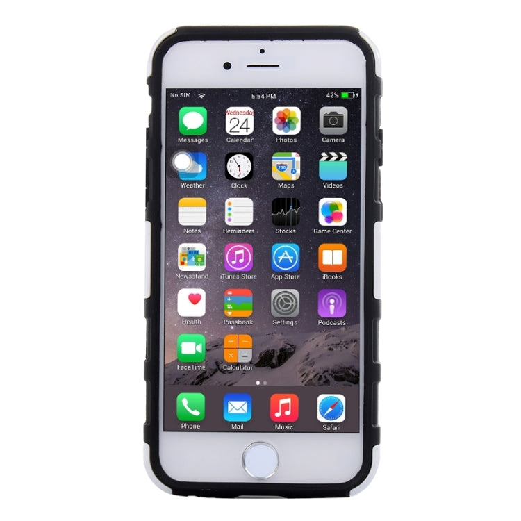 3D Sports Car Pattern PC + TPU Combination Case with Holder