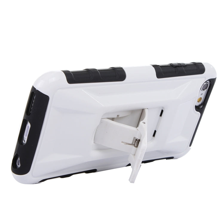 3D Sports Car Pattern PC + TPU Combination Case with Holder