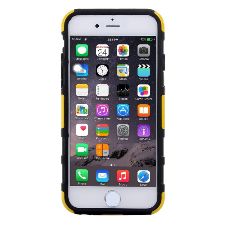 3D Sports Car Pattern PC + TPU Combination Case with Holder