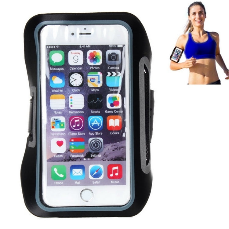 Ultra-Thin Double Buckle Sport Armband Case with Earphone Hole & Key Pocket & Earphone Winder & Card Slot for iPhone 6 & 6s Plus, Galaxy Note 5 / Note 4 / Note 3 / Note 2 / Note 1