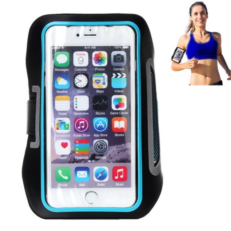 Ultra-Thin Double Buckle Sport Armband Case with Earphone Hole & Key Pocket & Earphone Winder & Card Slot for iPhone 6 & 6s Plus, Galaxy Note 5 / Note 4 / Note 3 / Note 2 / Note 1