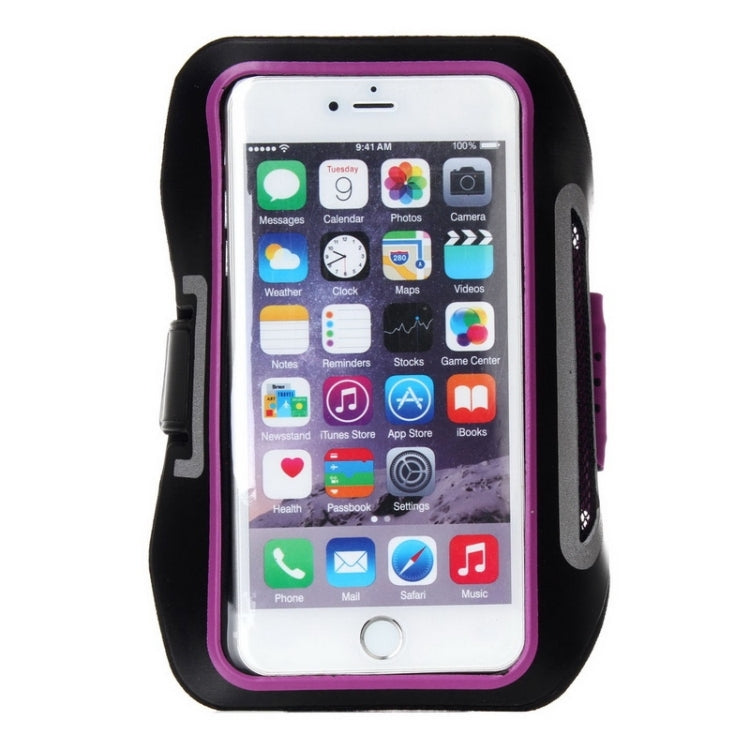 Ultra-Thin Double Buckle Sport Armband Case with Earphone Hole & Key Pocket & Earphone Winder & Card Slot for iPhone 6 & 6s Plus, Galaxy Note 5 / Note 4 / Note 3 / Note 2 / Note 1