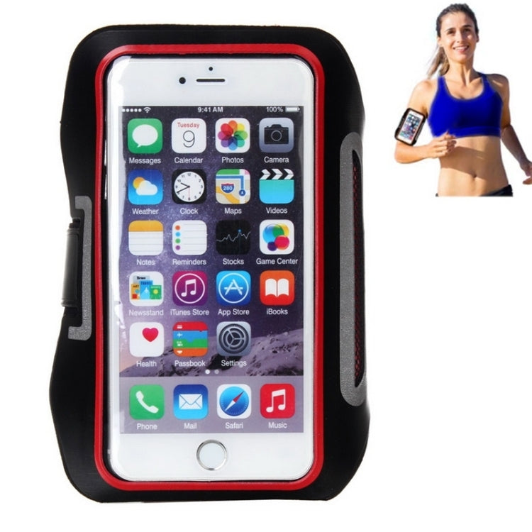 Ultra-Thin Double Buckle Sport Armband Case with Earphone Hole & Key Pocket & Earphone Winder & Card Slot for iPhone 6 & 6s Plus, Galaxy Note 5 / Note 4 / Note 3 / Note 2 / Note 1