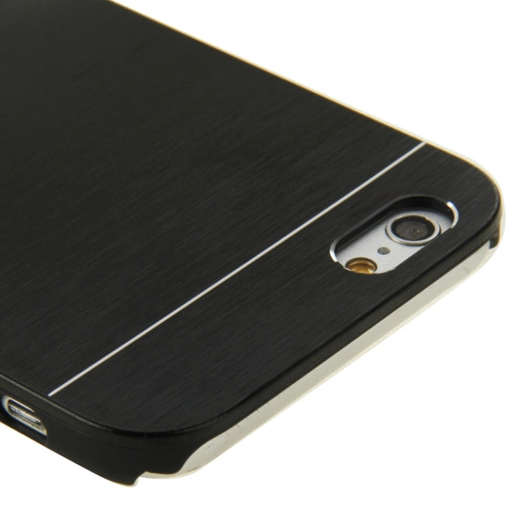 2 in 1 Brushed Texture Metal & Plastic Protective Case for iPhone 6 Plus & 6S Plus