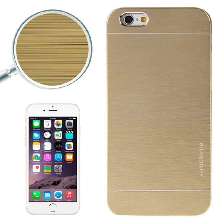 2 in 1 Brushed Texture Metal & Plastic Protective Case for iPhone 6 Plus & 6S Plus