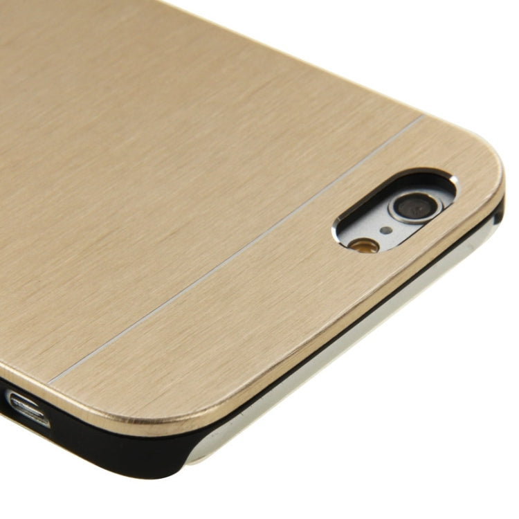 2 in 1 Brushed Texture Metal & Plastic Protective Case for iPhone 6 Plus & 6S Plus