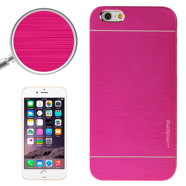 2 in 1 Brushed Texture Metal & Plastic Protective Case for iPhone 6 Plus & 6S Plus