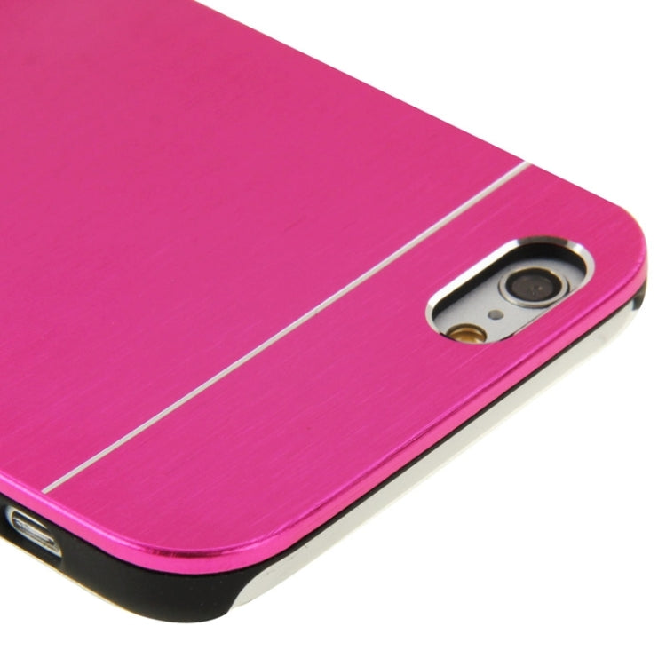 2 in 1 Brushed Texture Metal & Plastic Protective Case for iPhone 6 Plus & 6S Plus