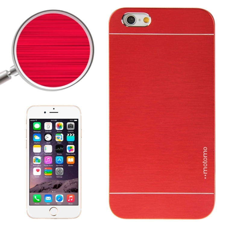 2 in 1 Brushed Texture Metal & Plastic Protective Case for iPhone 6 Plus & 6S Plus
