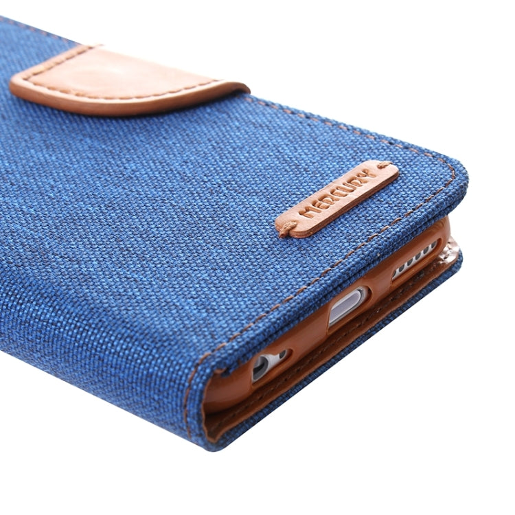 Denim Texture Horizontal Flip Leather Case with Holder & Card Slots & Wallet for iPhone 6 Plus & 6S Plus