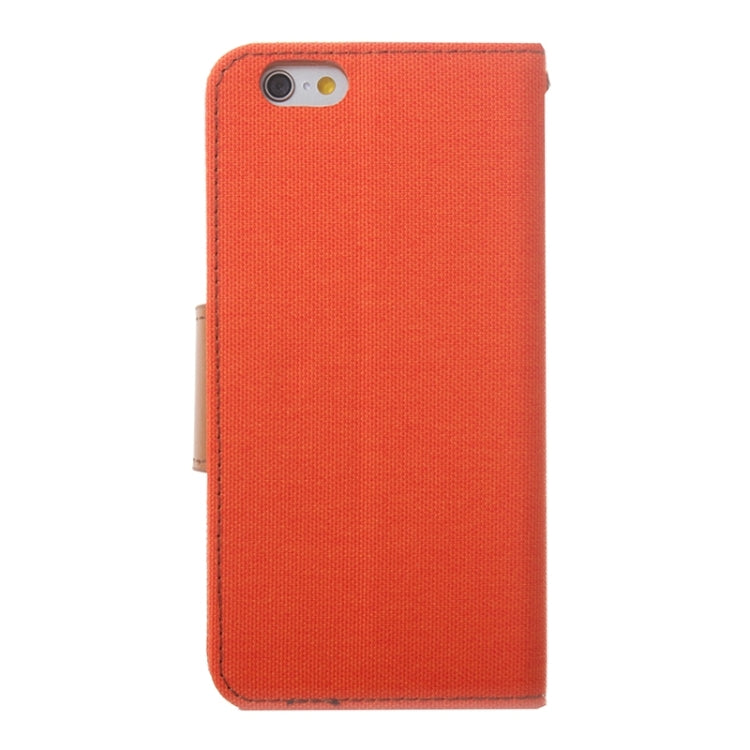Denim Texture Horizontal Flip Leather Case with Holder & Card Slots & Wallet for iPhone 6 Plus & 6S Plus