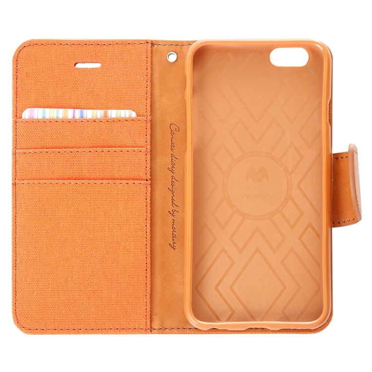 Denim Texture Horizontal Flip Leather Case with Holder & Card Slots & Wallet for iPhone 6 Plus & 6S Plus