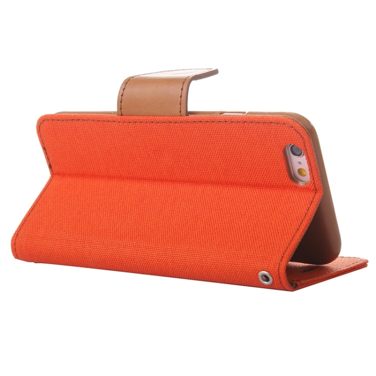 Denim Texture Horizontal Flip Leather Case with Holder & Card Slots & Wallet for iPhone 6 Plus & 6S Plus