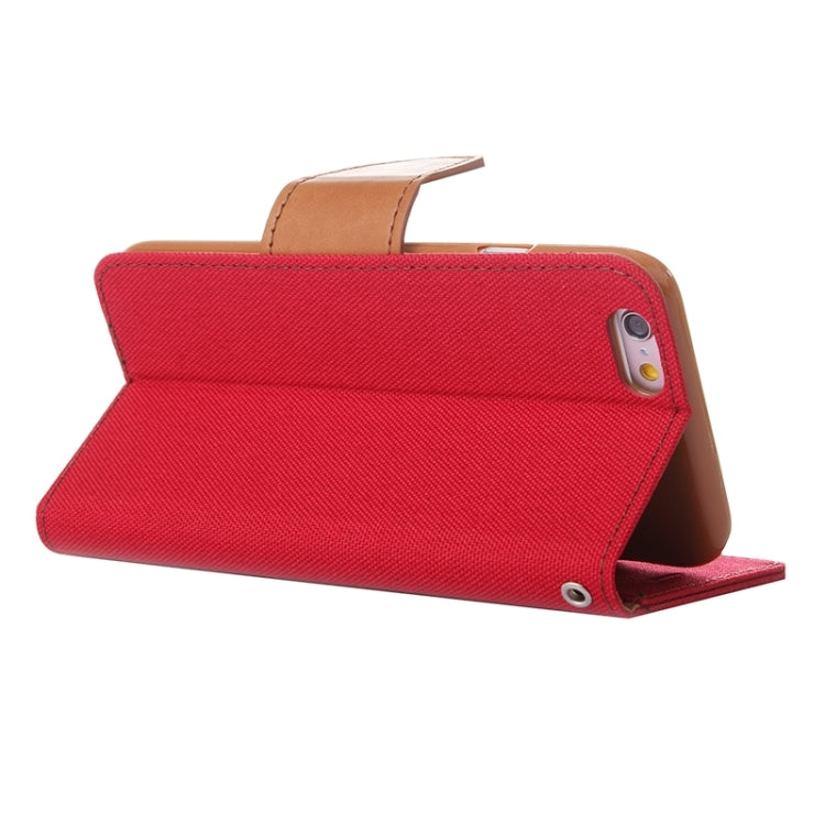 Denim Texture Horizontal Flip Leather Case with Holder & Card Slots & Wallet for iPhone 6 Plus & 6S Plus