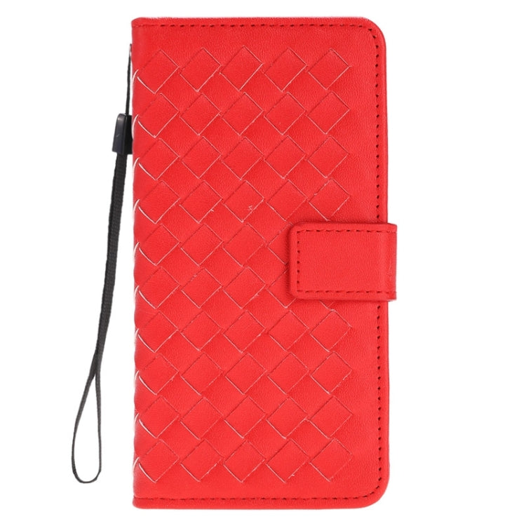 Grid Texture Horizontal Leather Case with Holder & Card Slots & Wallet & Lanyard for iPhone 6 Plus & 6S Plus