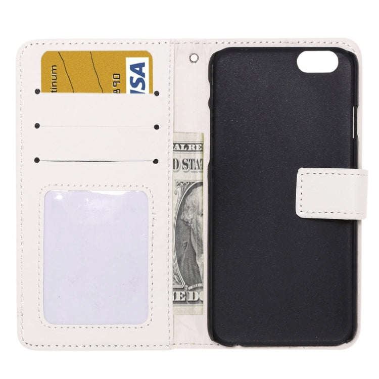 Grid Texture Horizontal Leather Case with Holder & Card Slots & Wallet & Lanyard for iPhone 6 Plus & 6S Plus
