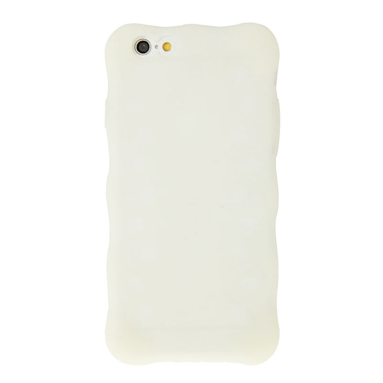 Flowers Pattern Luminous Silicone Case for iPhone 6 Plus