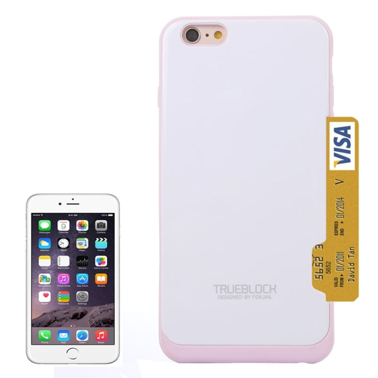 PC + TPU Protective Case with Card Slot for iPhone 6 Plus & 6S Plus
