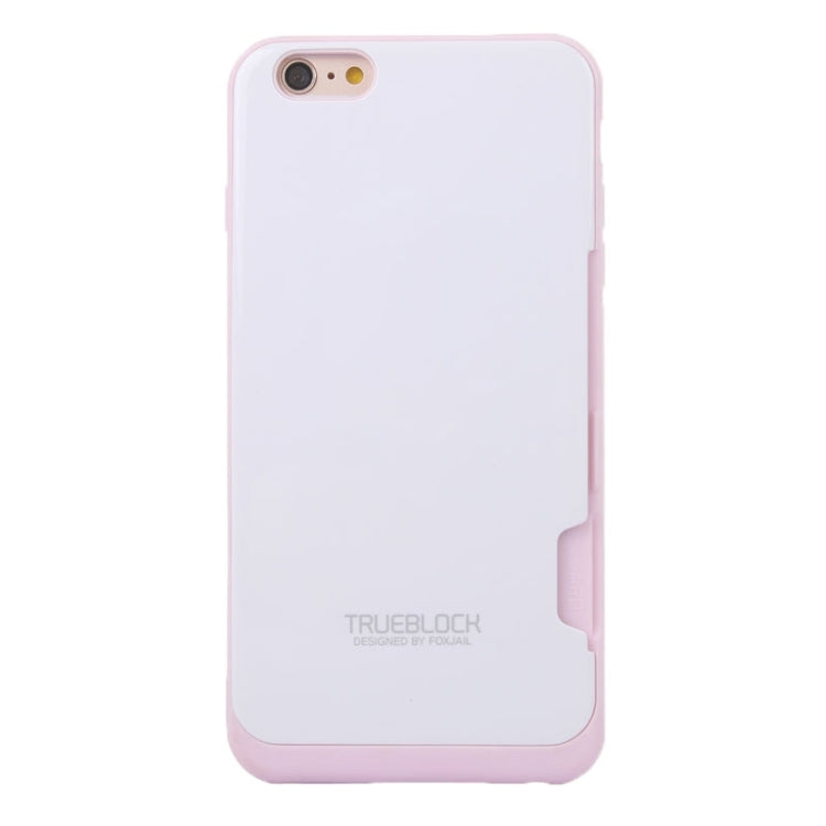 PC + TPU Protective Case with Card Slot for iPhone 6 Plus & 6S Plus