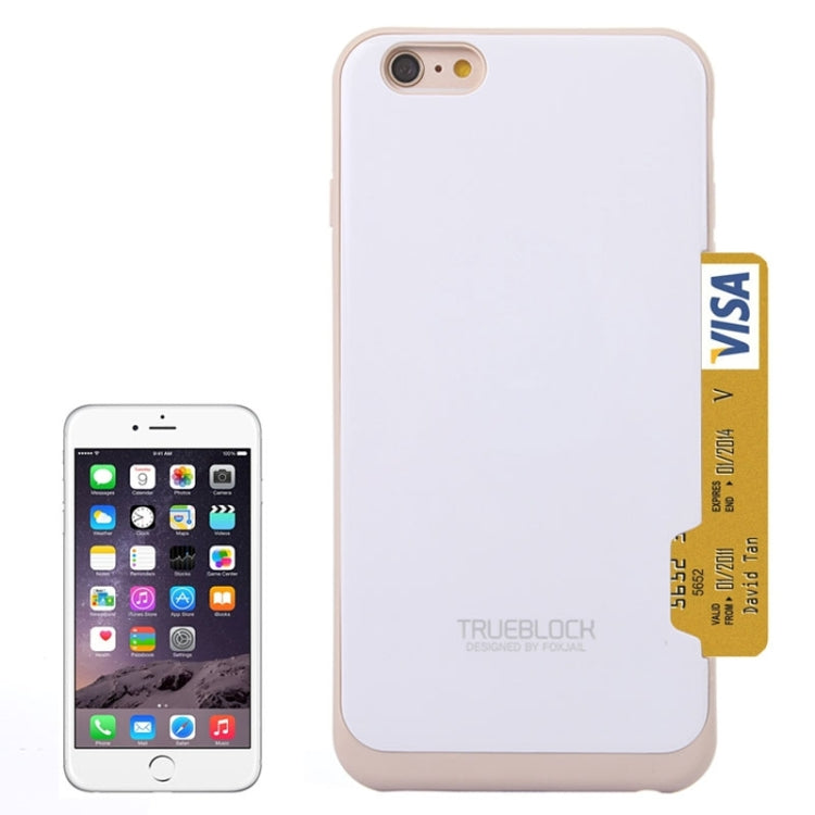 PC + TPU Protective Case with Card Slot for iPhone 6 Plus & 6S Plus