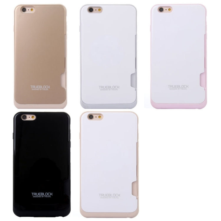 PC + TPU Protective Case with Card Slot for iPhone 6 Plus & 6S Plus