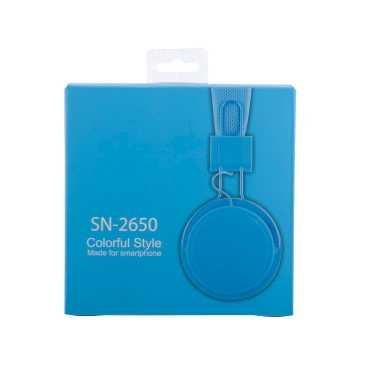 SN-2650 Universal Stereo Headset, For iPad, iPhone, Galaxy, Huawei, Xiaomi, LG, HTC and Other Smart Phones