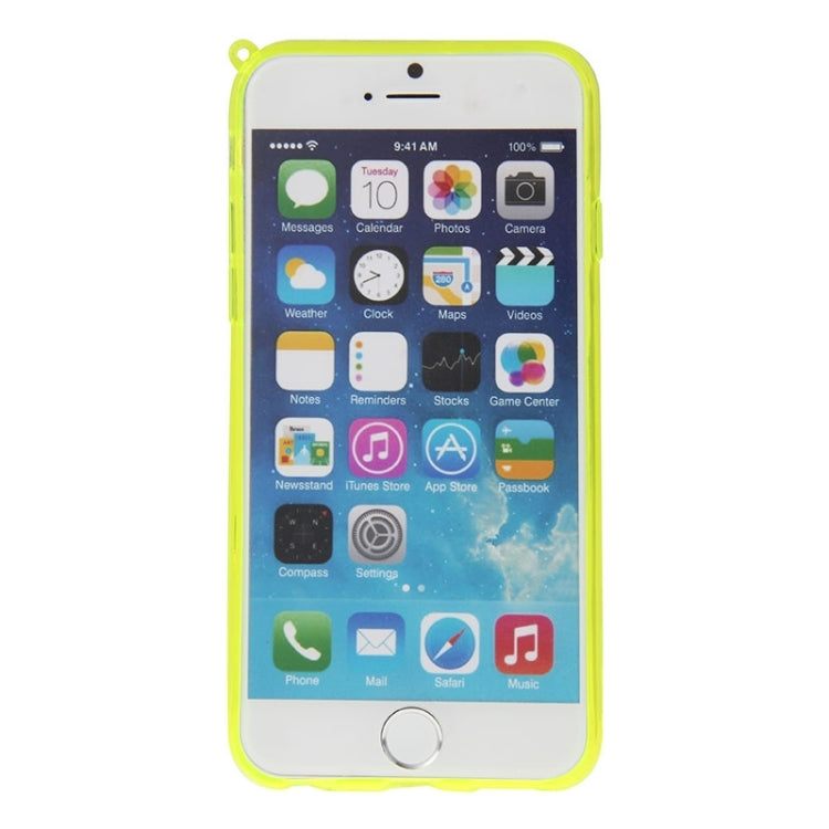 3D Love Heart Pattern TPU Protective Case with Holder & Lanyard for iPhone 6 Plus & 6S Plus