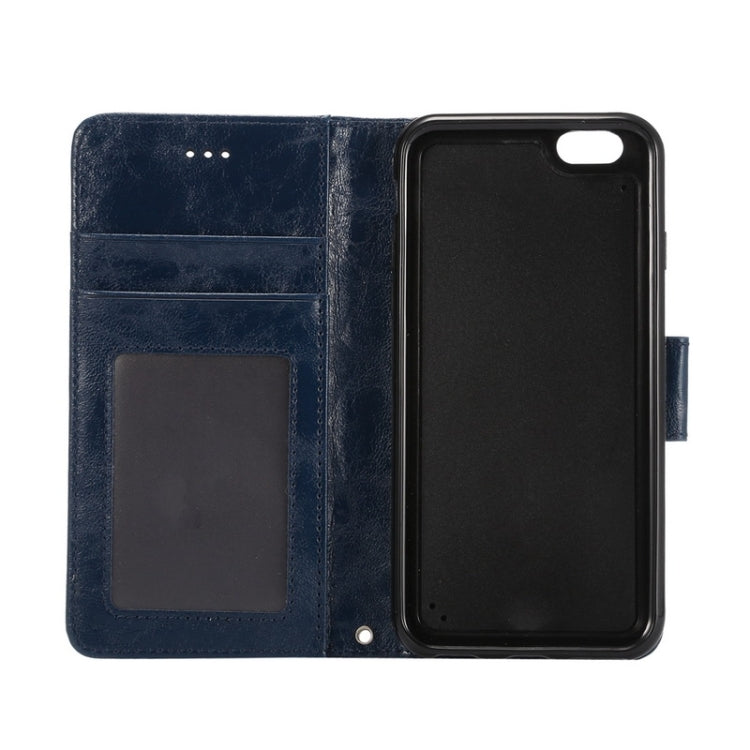 Wax Crazy Horse Texture Horizontal Flip Leather Case with Holder & Card Slots & Wallet & Photo Frame for iPhone 6 Plus & 6S Plus
