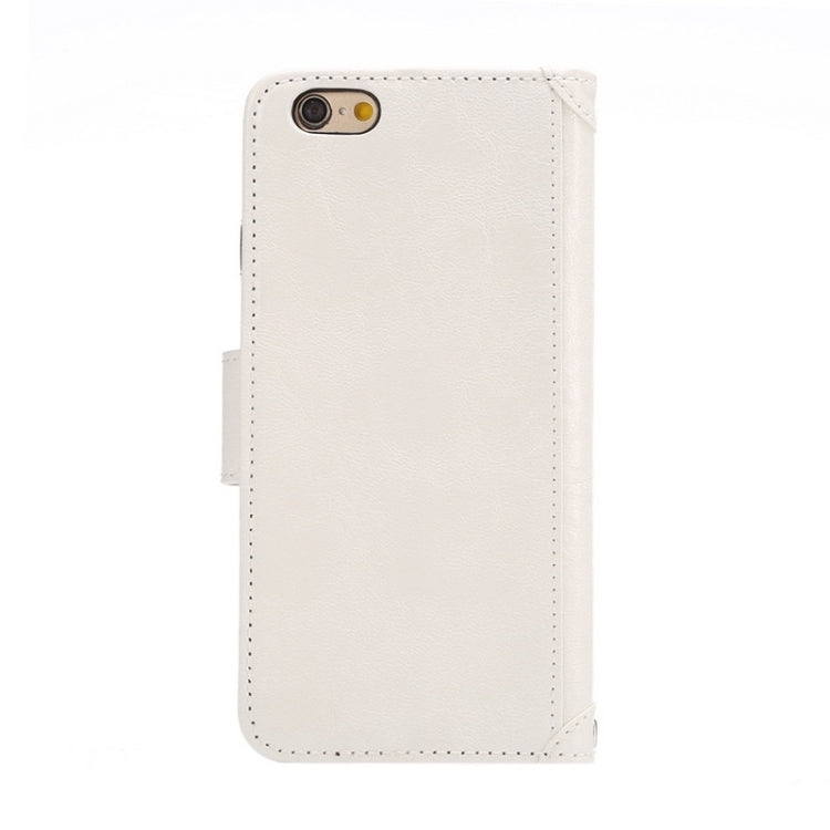 Wax Crazy Horse Texture Horizontal Flip Leather Case with Holder & Card Slots & Wallet & Photo Frame for iPhone 6 Plus & 6S Plus