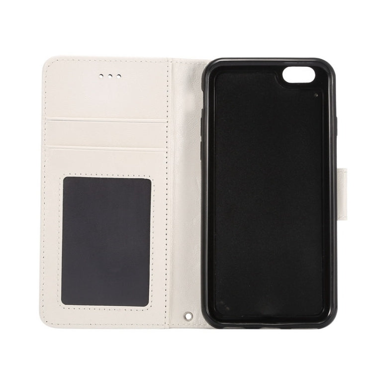 Wax Crazy Horse Texture Horizontal Flip Leather Case with Holder & Card Slots & Wallet & Photo Frame for iPhone 6 Plus & 6S Plus