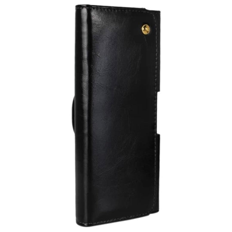 Crazy Horse Texture Horizontal Style Leather Waist Bag for iPhone 6 Plus & 6S Plus / Galaxy Note 4 / Note 3 / Note 2 / A5 & A3