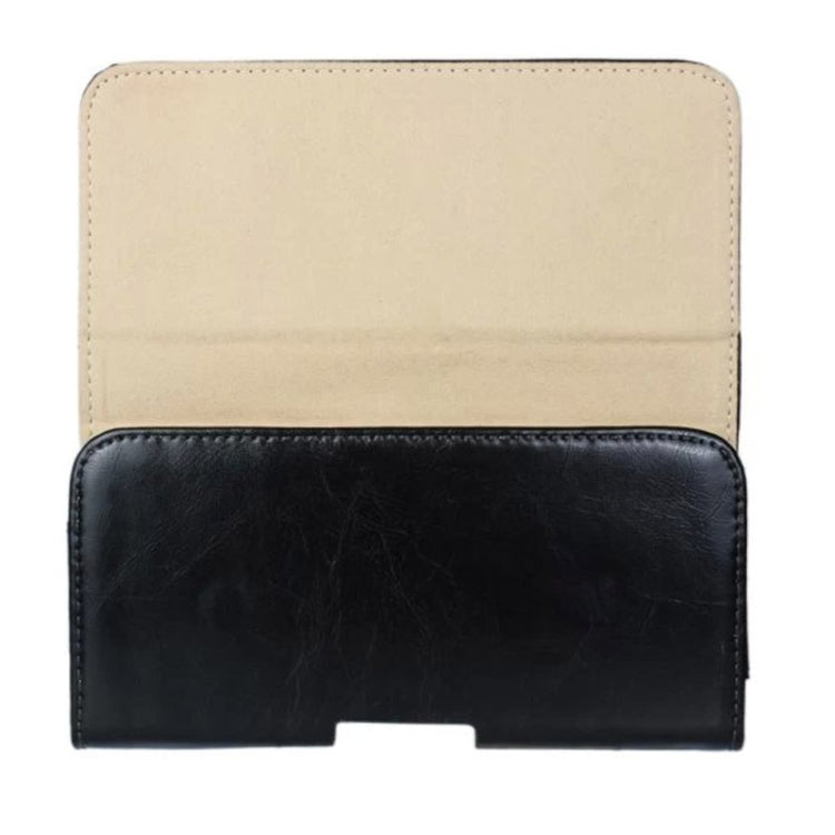 Crazy Horse Texture Horizontal Style Leather Waist Bag for iPhone 6 Plus & 6S Plus / Galaxy Note 4 / Note 3 / Note 2 / A5 & A3
