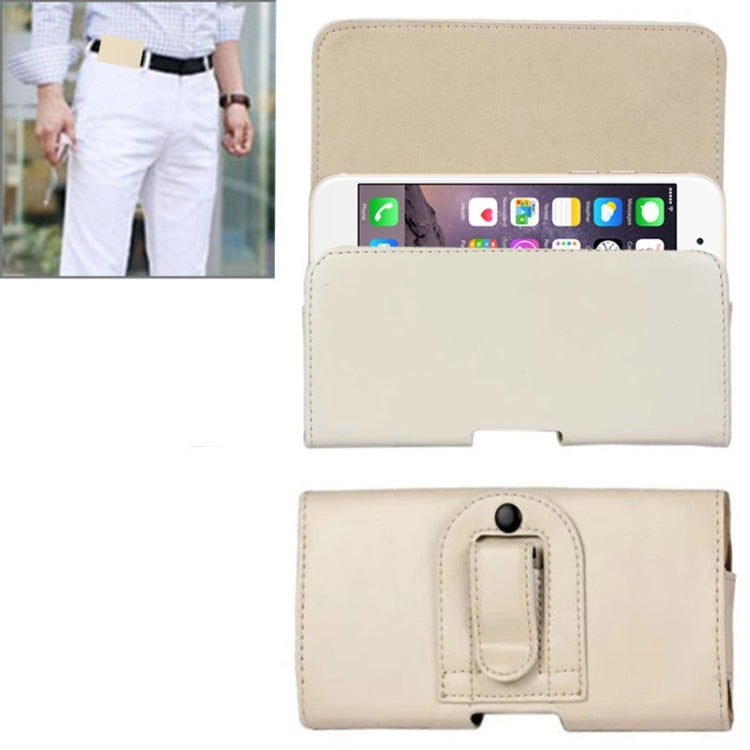 Crazy Horse Texture Horizontal Style Leather Waist Bag for iPhone 6 Plus & 6S Plus / Galaxy Note 4 / Note 3 / Note 2 / A5 & A3