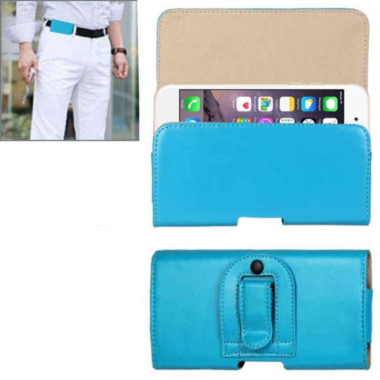 Crazy Horse Texture Horizontal Style Leather Waist Bag for iPhone 6 Plus & 6S Plus / Galaxy Note 4 / Note 3 / Note 2 / A5 & A3
