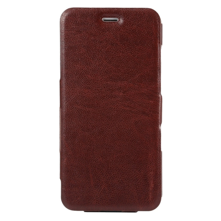 Horizontal Flip Ultra Thin Leather Case with Holder for iPhone 6 Plus & 6S Plus