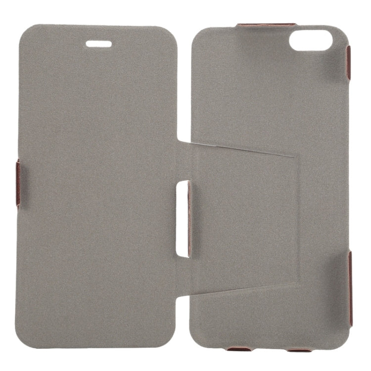 Horizontal Flip Ultra Thin Leather Case with Holder for iPhone 6 Plus & 6S Plus