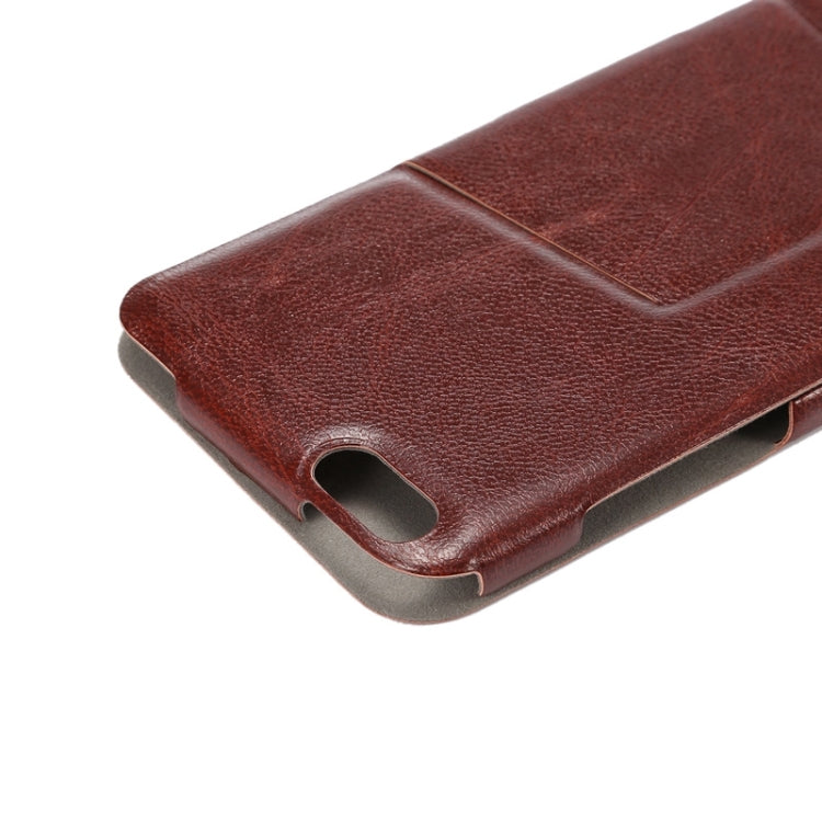 Horizontal Flip Ultra Thin Leather Case with Holder for iPhone 6 Plus & 6S Plus