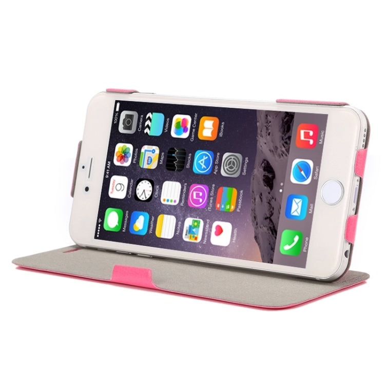 Horizontal Flip Ultra Thin Leather Case with Holder for iPhone 6 Plus & 6S Plus