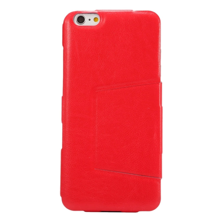 Horizontal Flip Ultra Thin Leather Case with Holder for iPhone 6 Plus & 6S Plus
