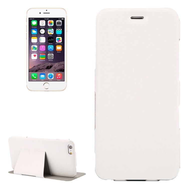 Horizontal Flip Ultra Thin Leather Case with Holder for iPhone 6 Plus & 6S Plus