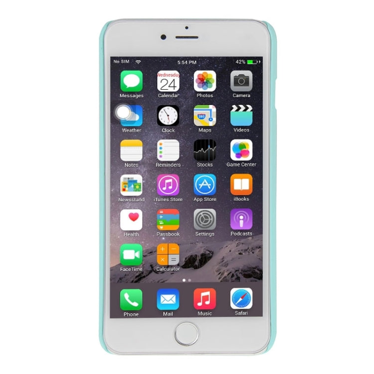 Hollow Style Daisy Pearl Encrusted Plastic Protective Case for iPhone 6 Plus