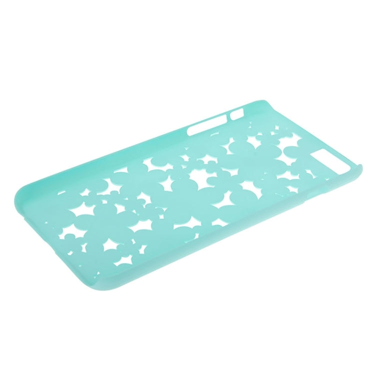 Hollow Style Daisy Pearl Encrusted Plastic Protective Case for iPhone 6 Plus