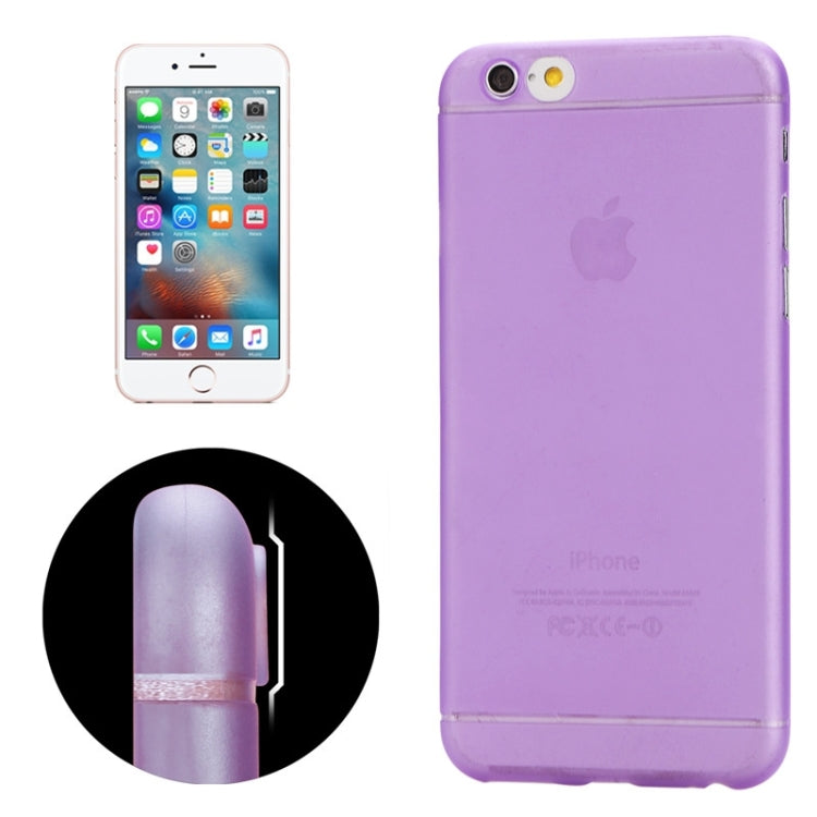 Ultrathin Camera Protection Design Translucence PP Case for iPhone 6 Plus & 6S Plus
