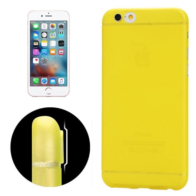 Ultrathin Camera Protection Design Translucence PP Case for iPhone 6 Plus & 6S Plus
