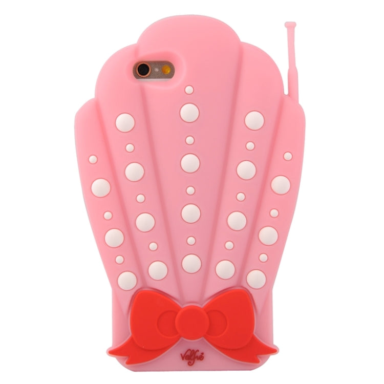 3D Seashell Pattern Silicone Case for iPhone 6 Plus