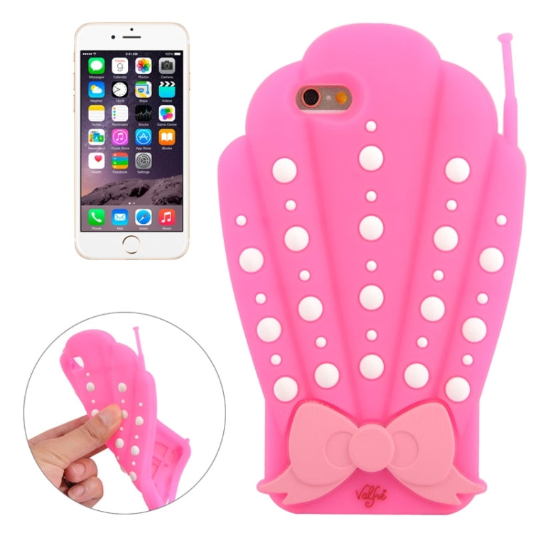 3D Seashell Pattern Silicone Case for iPhone 6 Plus