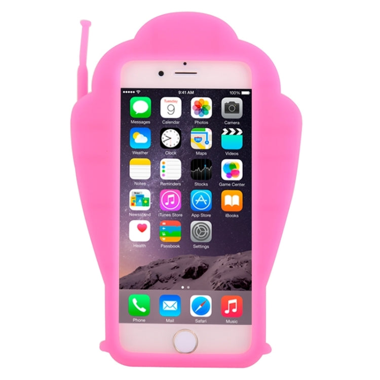 3D Seashell Pattern Silicone Case for iPhone 6 Plus