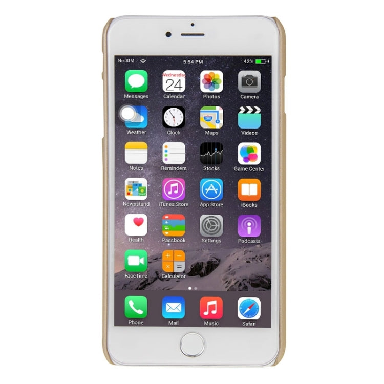 Glass Window Grilles Style Windbell Pattern Plastic Cover for iPhone 6 Plus